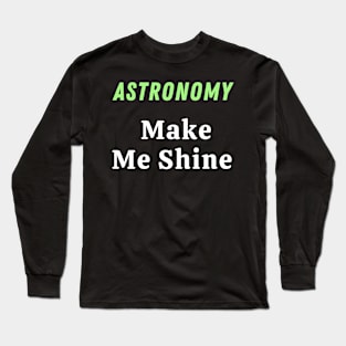 Astronomy Long Sleeve T-Shirt